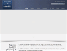 Tablet Screenshot of dalecpa.com